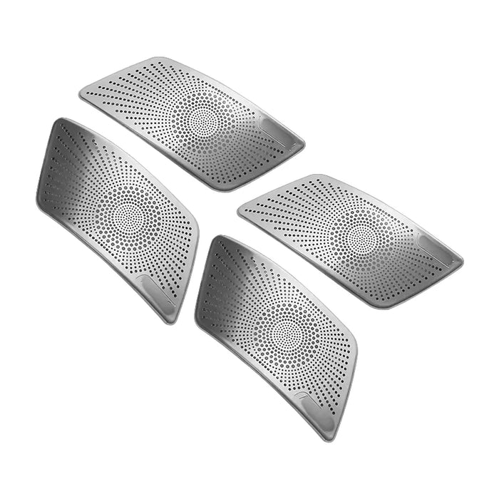 Tank 300 Stainless Steel Decorative Protective Cover Interior Door Handle Horn Cover Speaker Frame-Exterior Accessories for