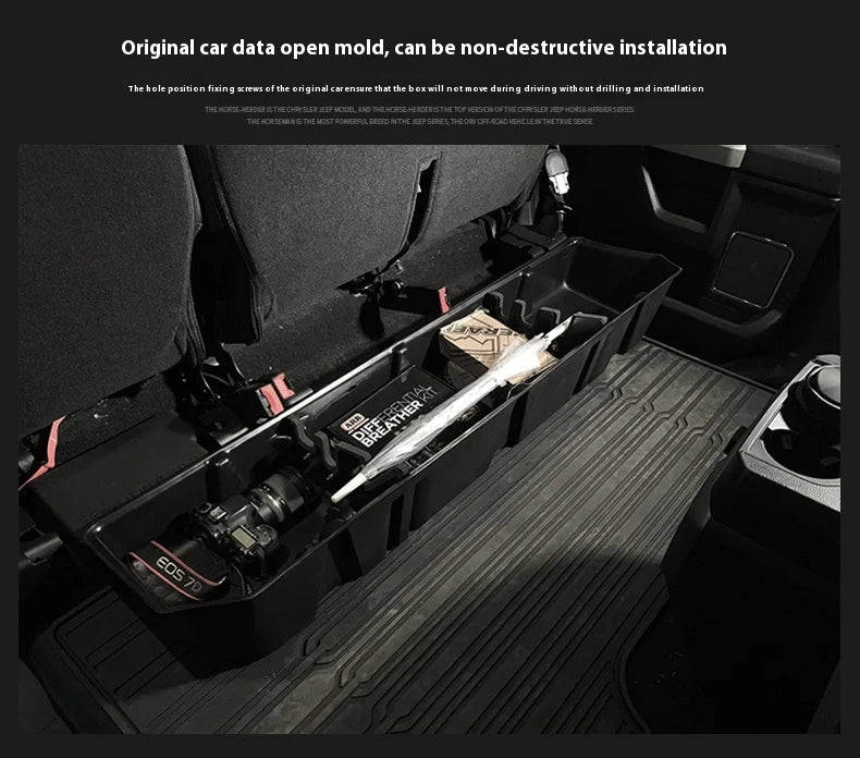 Modified Raptor F150 16-19 Performance Parts Rear Seat Under Toolbox Storage Box