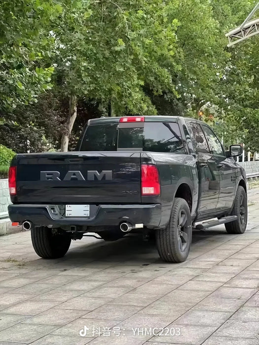 19 for Dodge for Ram 1500 Bumper with Front and Rear Anti-Collision Beam LED Light Modification New Condition