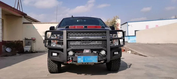 Raptor F150 Performance Parts for 17-20 Years Front Guard Plate Bumper Winch Anti-Collision Beam Modification Easy Installation
