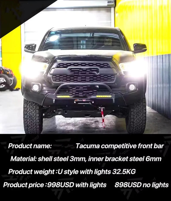 High Quality Vipera Off-road Vehicle Front Bumper for Tacoma
