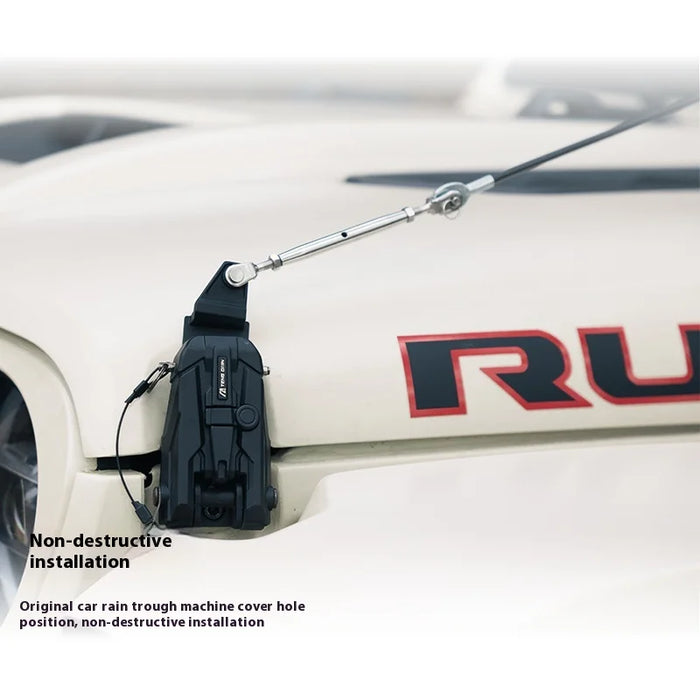 Vipera Wrangler Non-Destructive Modification JL Accessories JT Hood Rainforest Metal Dividing Line New Branch Separator