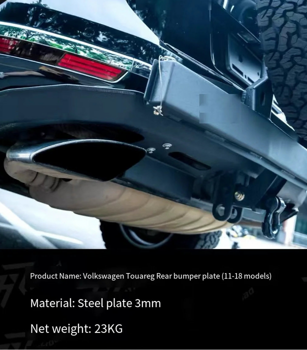 2 Generation Good Quality Offroad Accessories Front Bumper for Touareg Carbon Steel 4mm/6mm Mg-aluminum
