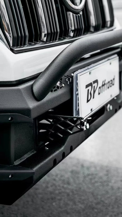 Car Front Bull bar for LC150  Front Bumper  Bumper Magnesium Aluminum Alloy 4mm Inner Bracket 5mm