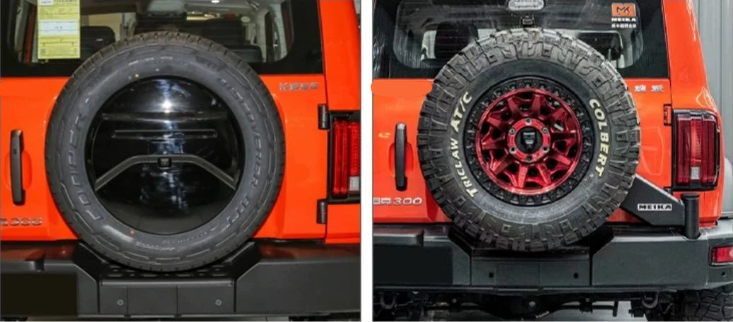 Suspension Sparetire Mounting Bracket Spare Tire Base 4X4 Off-road Modification Accessories for Tank 300 Linkage Spare Tire Rack