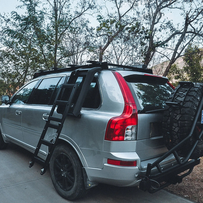 New for Volvo XC90 Car Side Ladder Roof Platform Rack with Modified Accessories