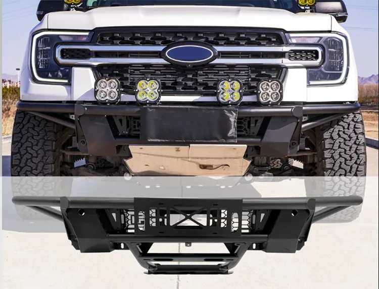 Front Bumper, Off-Road Bumper, Sand Driving Front Bumper, Tubular Front Bumper, Front Anti-Collision Bumper, for Ranger Modification