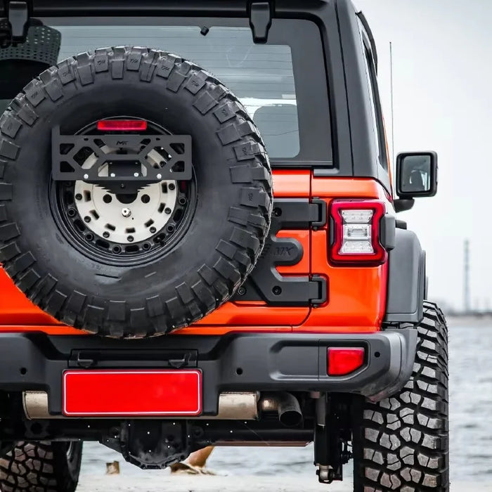 ViperaWrangler Reinforced Hinge Spare Tire Rack New Hardcore Cross-country Modification Aluminum Alloy Forging Premium