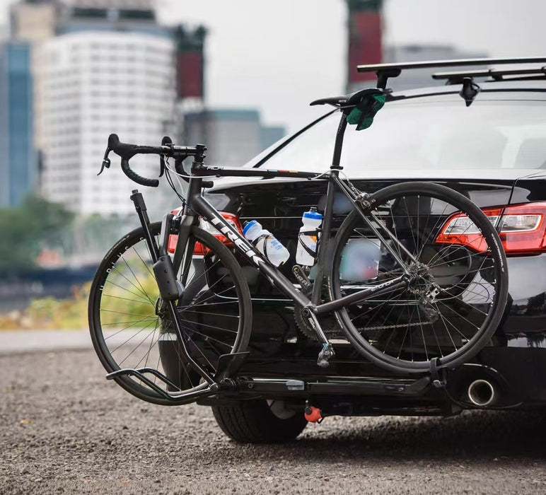 Singlespeed Hitch-Mounted Car Bike Rack - Rear Suspension Trailer Hitch Bicycle Carrier