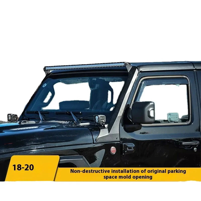 Vipera WranglerJL Off-Road Modification LED Roof Light Spotlight Long-Range A-Pillar Bracket Strip Flashlight Condition New