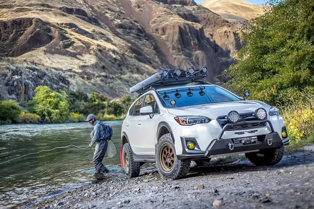 The WARN 106221 Semi-hidden Winch Installation Kit Is Suitable for Subaru Crosstrek (2018-2020)