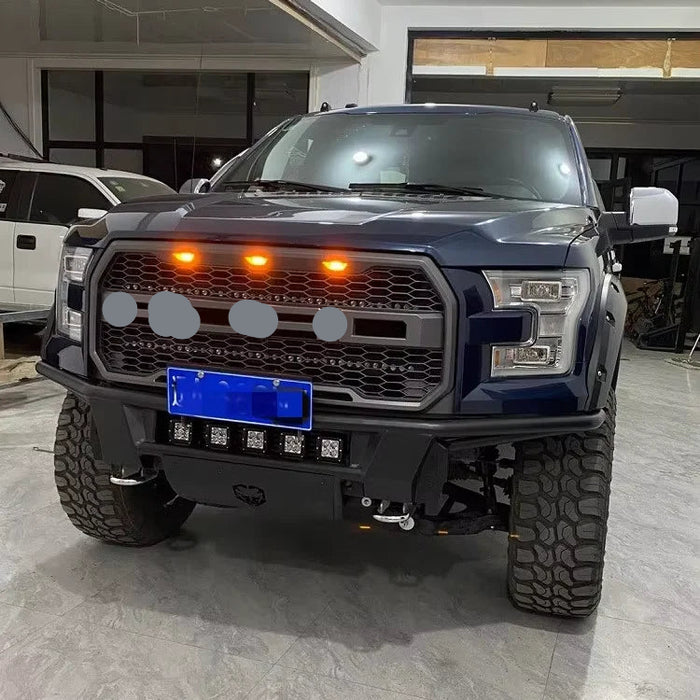 New 15-20 F150 Raptor Pickup Truck Modification Modified Front Bumper Tube Front Guard KFR Front Bumper