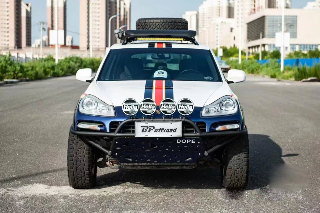 Cayenne957/958/Touareg Good Quality Offroad Accessories Front Bumper for Cayenne957 Carbon Steel 6mm