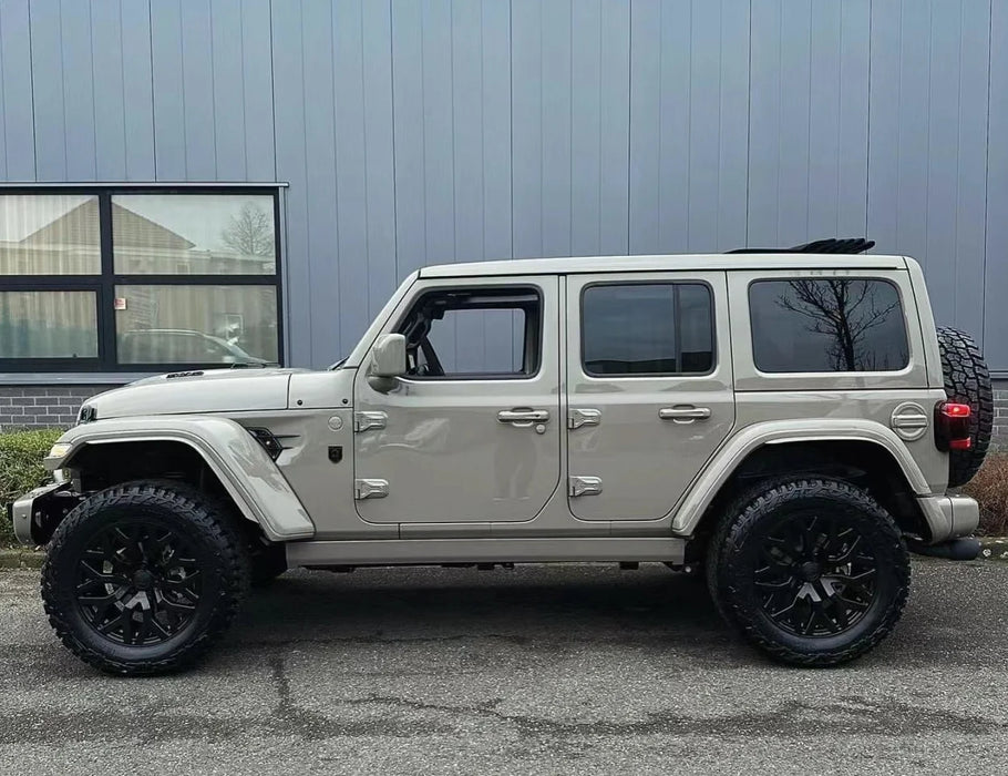 Wrangler Monotube 2-Way Nitrogen Shock Absorber 2-3.5 Inch Lift Kit - Superior Body Control, Road Protection, Customizable Color Auto Parts