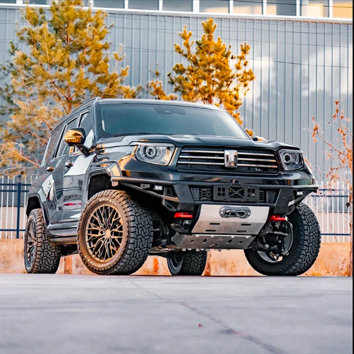Tank 700 Modified Front Bumper, Sand Driving Tubular Front Bumper, TANK Winch-Style Front Bumper, Anti-Collision Front Bumper for Tank 700 Modification