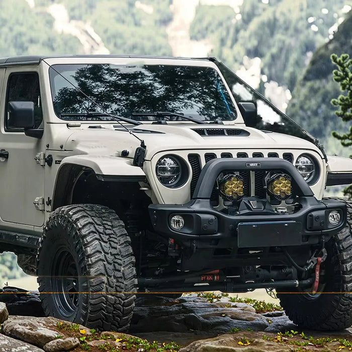 Vipera Wrangler Non-Destructive Modification JL Accessories JT Hood Rainforest Metal Dividing Line New Branch Separator