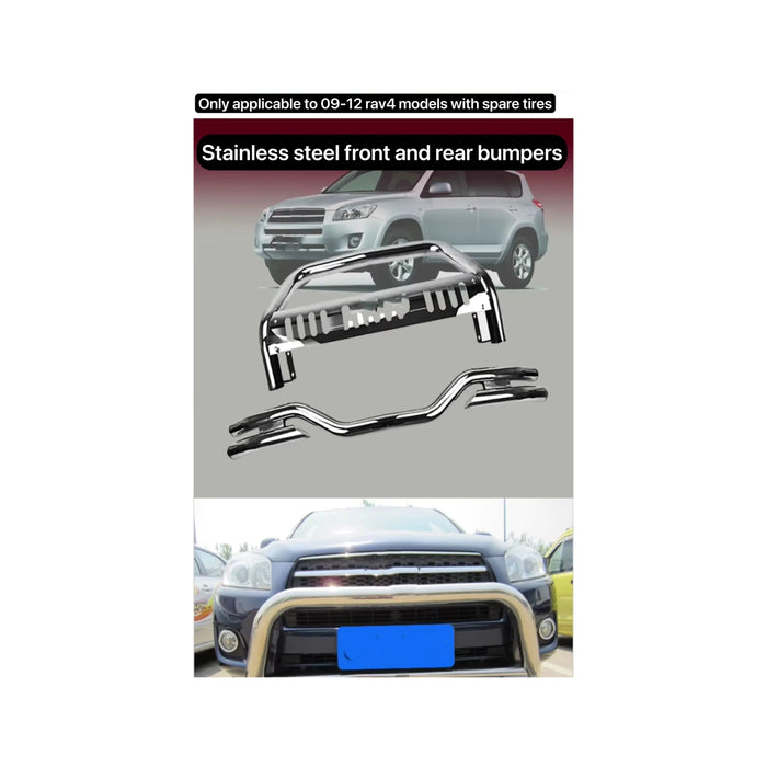 High Quality Vipera Off-road Vehicle Front Bumper Rear Bumper Side Plate for RAV4