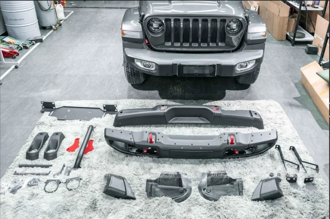 Front Bumper for Jeep Wrangler JL 10th Accessories Suit 2018-22