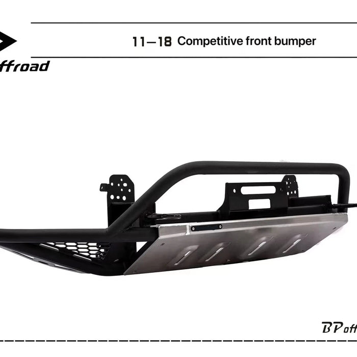 Touareg Good Quality Offroad Accessories Front Bumper  Carbon Steel 4mm/6mm Mg-aluminum