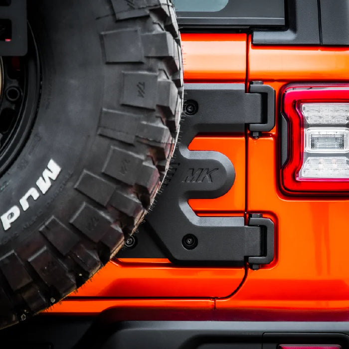 ViperaWrangler Reinforced Hinge Spare Tire Rack New Hardcore Cross-country Modification Aluminum Alloy Forging Premium
