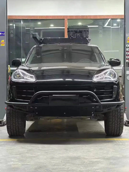 2 Generation Good Quality Offroad Accessories Front Bumper for Touareg Carbon Steel 4mm/6mm Mg-aluminum
