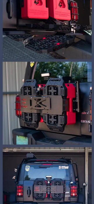 Modified Tailgate Assembly Is Equipped with the City Version Spare Tire Oil Drum Expansion Plate Offroad Escape  for Tank 300