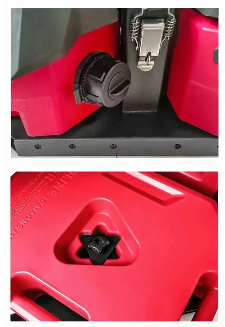 Popular 4X4 Accessories Black Storage Boxes Replacement Iron Tool Box for Tank 300