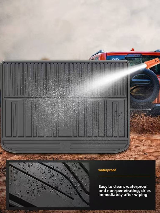 Full TPE Trunk Mat Precise Fit for Tank 400/500 Non-slip Scratch-resistant Protect Trunk Cleanliness