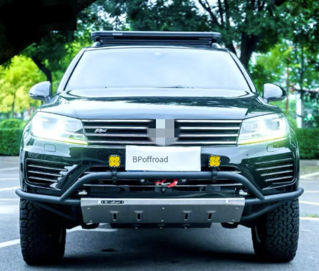 2 Generation Good Quality Offroad Accessories Front Bumper for Touareg Carbon Steel 4mm/6mm Mg-aluminum