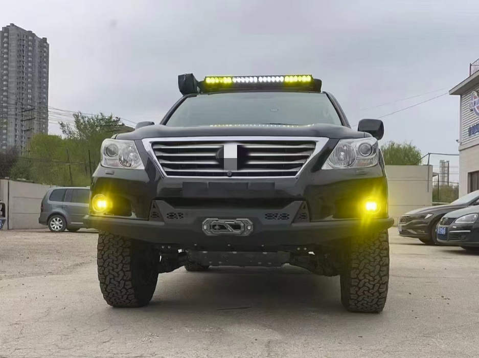 Good Quality Offroad Accessories Front Bumper for  LX570 07-11  Carbon Steel 5mm Inner