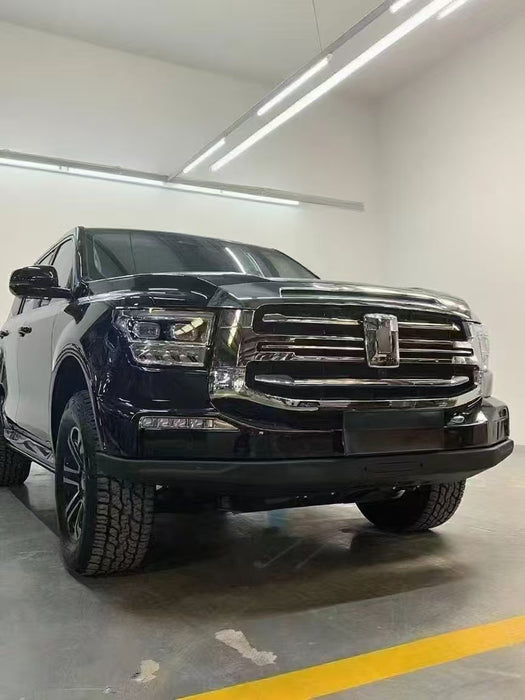 Tank500 Stamped Competition Half Front Bumper with Built-in Winch Bracket Enhanced Off-Road Functionality